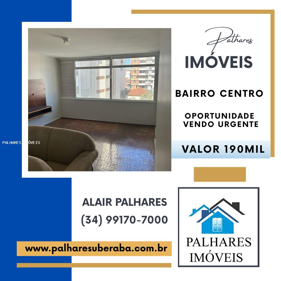 Apartamento à venda com 3 quartos, 2 banheiros e 100m² no Centro, Uberaba — foto principal
